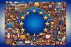 Descubre algunas curiosidades sobre la Unión Europea que te sorprenderán. En la foto una ilustración generada por AI sobre su concepto de datos curiosos sobre la Unión Europea.